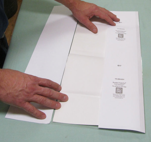 Fold-On Lo-Luster Pre-Cut Sheets 12" x 36" - Manaus Books site